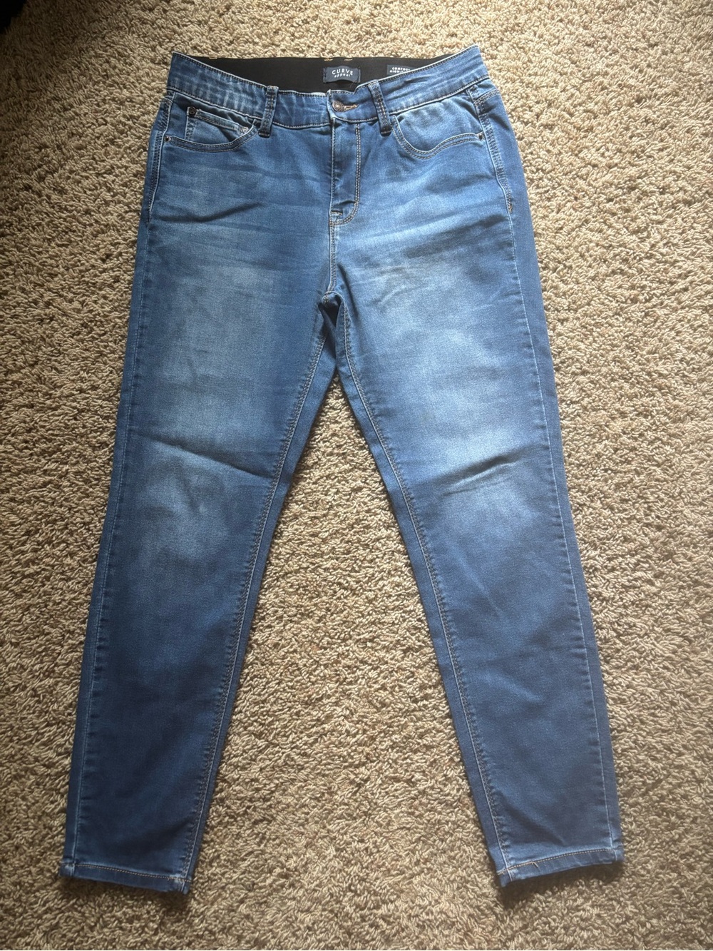 Slim Fit Blue Jeans